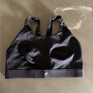 Women's Fabletics Full Sprint High Impact Black Sports Bra, size XXL-1X